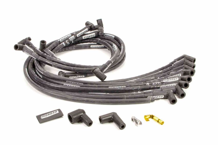 MOROSO MOR9767M Mag-Tune Plug Wire Set SBC 90 Degree HEI