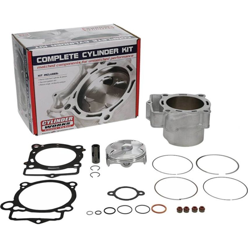 Cylinder Works CW50008K01HC 21-22 Gas-Gas EC 350 F 350cc STD Bore High Compression Cylinder Kit 15.1:1 Comp.