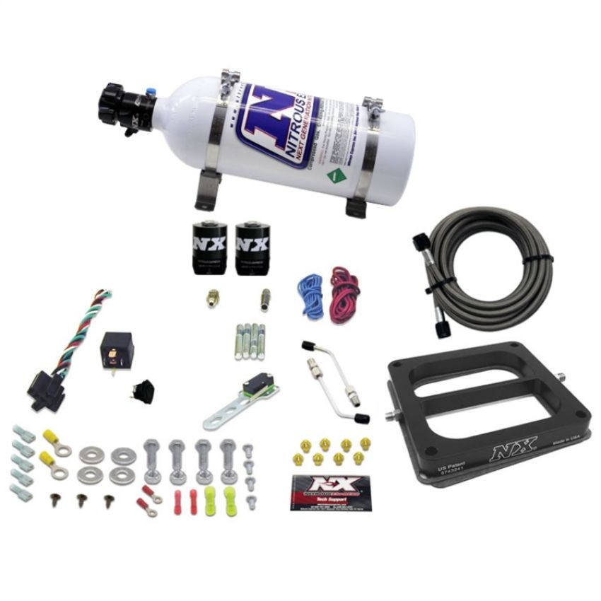 Nitrous Express 30075-05 Dominator/ALCOHOL (50-100-150-200-250-300HP) WITH 5LB BOTTLE