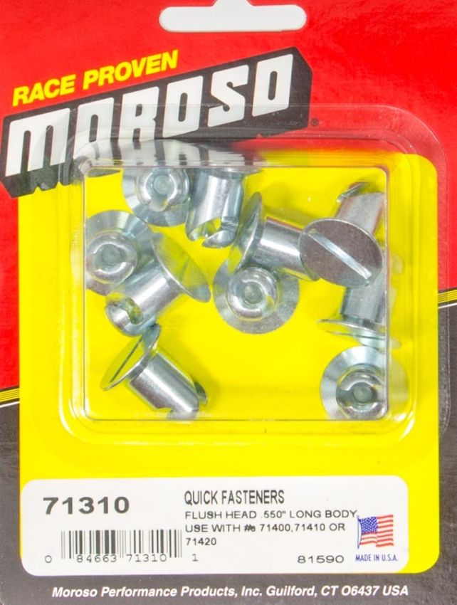 MOROSO MOR71310 Flush Head Quik Fastener .550in Long Body