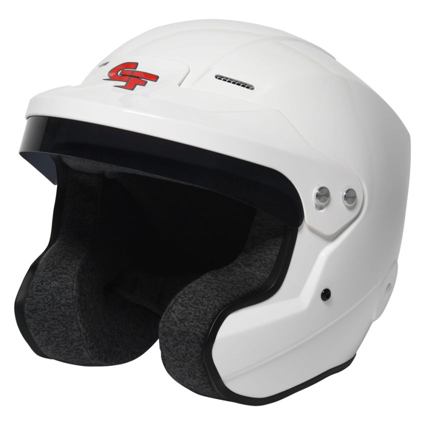 G-FORCE GFR16002LRGWH Helmet Nova Open Large White SA2020