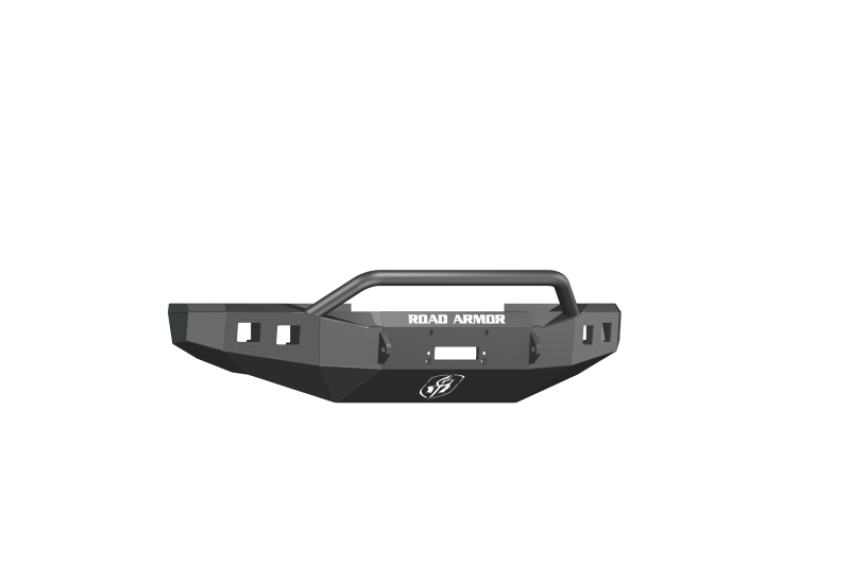Road Armor 608R4B 08-10 Ford F-250 Stealth Front Winch Bumper w/Pre-Runner Guard - Tex Blk