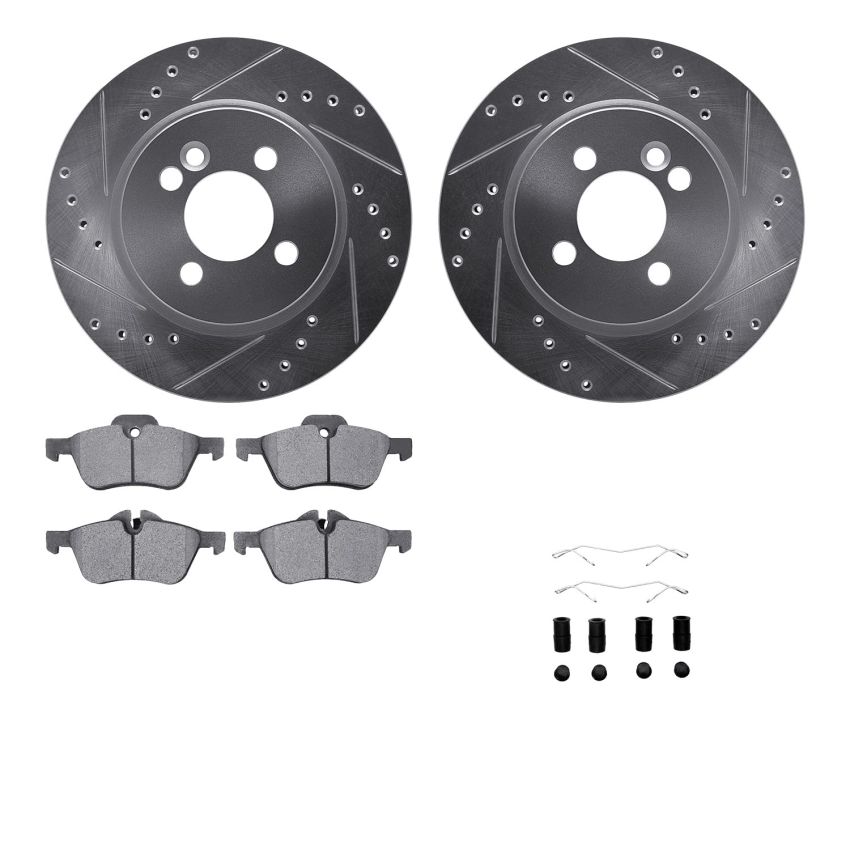 Dynamic Friction 7612-32003 Rotor Kit