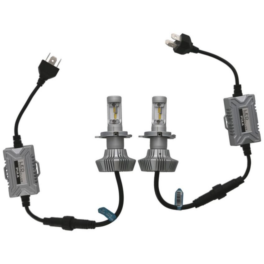 PIAA 24-17504 PIAA H4 All-Weather LED Bulbs, 4000K - 12/24V 24W - Twin Pack