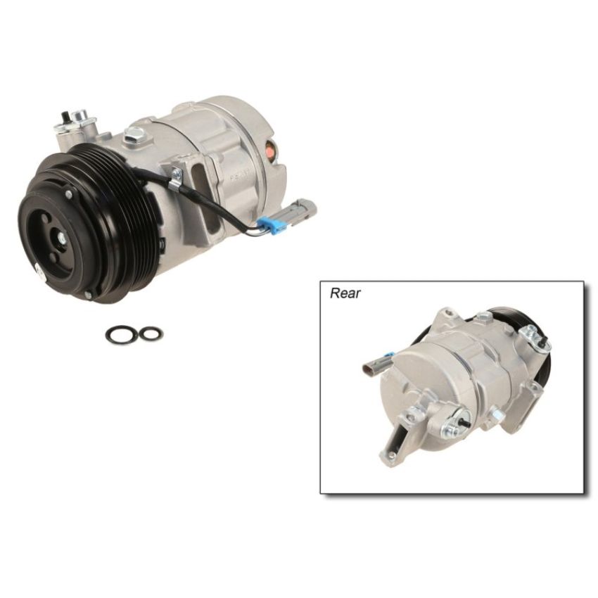 Autopart International A/C Compressor 6 groove pulley for CVC 2403545889
