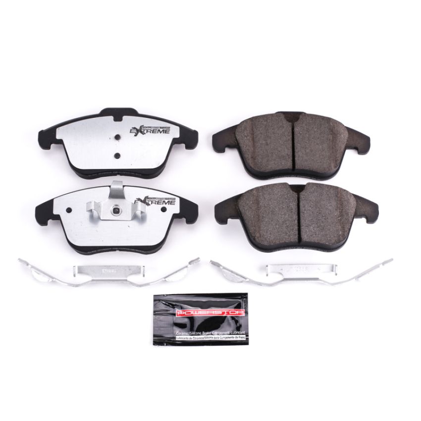 PowerStop Z36-1306 PowerStop - Z36 Truck and SUV Carbon-Fiber Ceramic Brake Pads with Hardware Kit