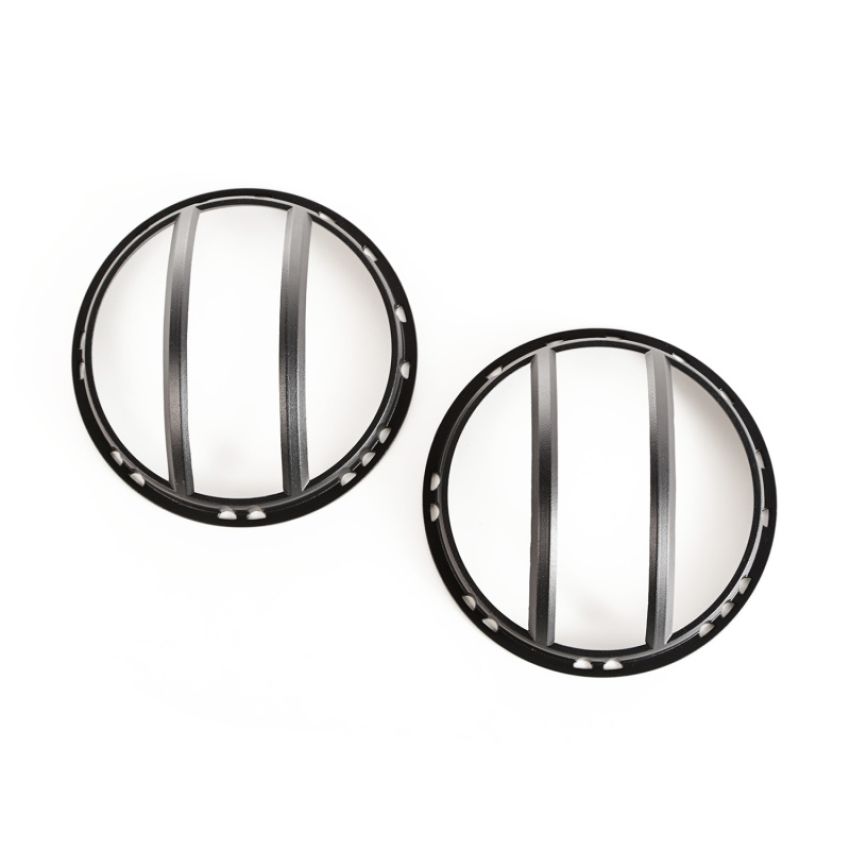 Elite Pivotal Headlight Euro Gard Blk 07-18 Jeep