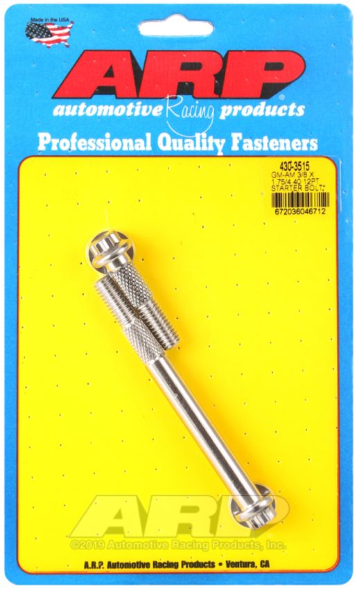 ARP ARP430-3515 S/S Starter 12pt Bolt Kit