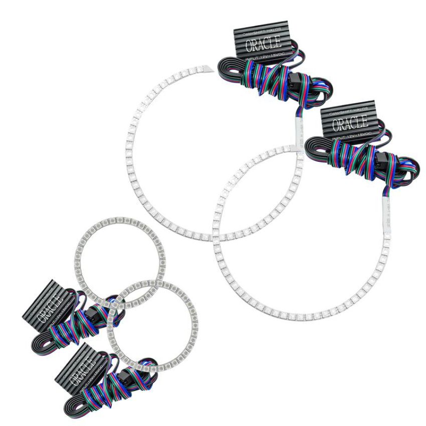 Oracle Lighting 2414-334 ColorSHIFT(tm) Halo Kit, ColorSHIFT(tm) - No Controller