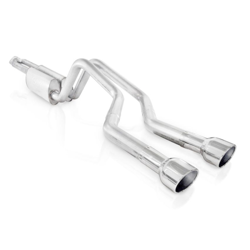 Stainless Works TBTDCBCO 2006-09 Trailblazer SS 6.0L 2-1/2in Chambered Exhaust Y-Pipe Center Bumper Exit
