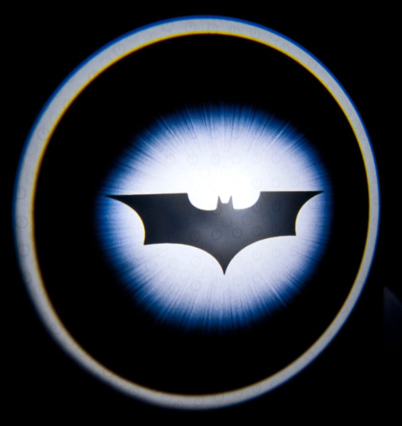 Oracle Lighting 3347-504 Door LED Projectors, Dark Knight