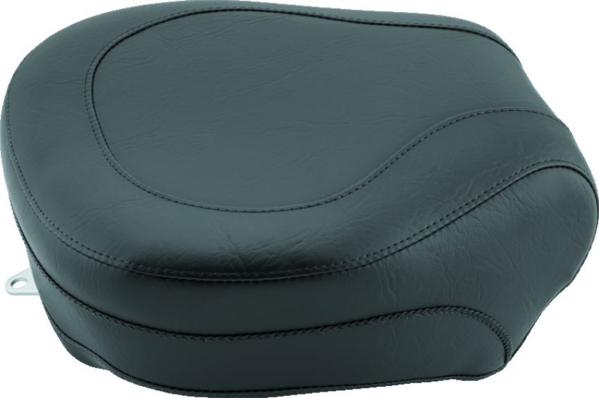 Mustang Motorcycle 75216 Mustang 99-15 Yamaha Road Star 1600, 1700 Wide Touring 2PC Seat w/Studs - Black