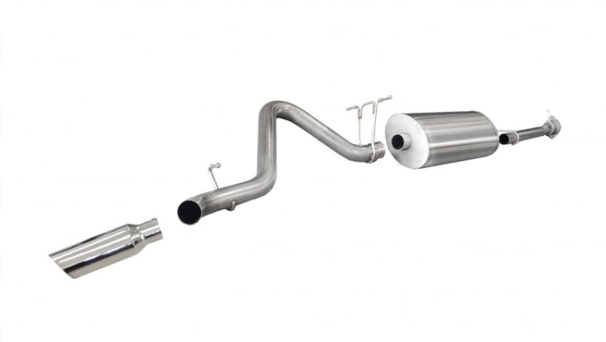 CORSA Performance 24792 Corsa 11 -12 Chevrolet Silverado Ext. Cab/Std. Bed 2500 6.0L V8 Polished Sport Cat-Back Ex