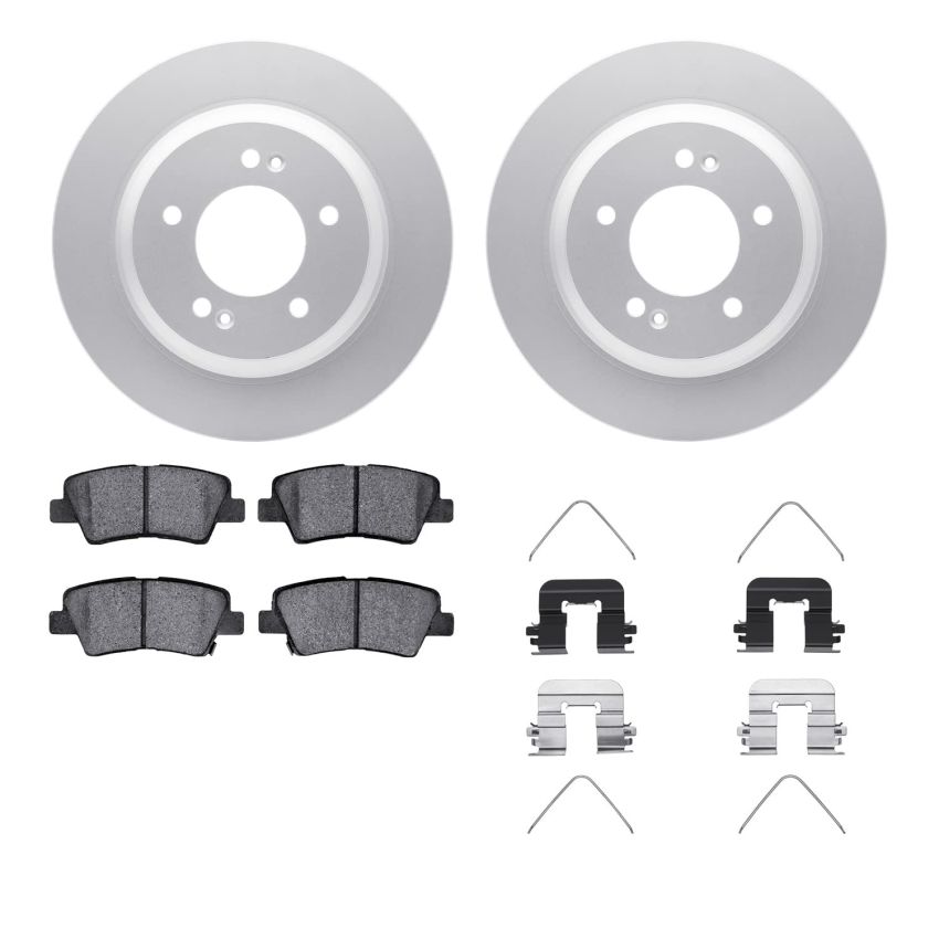 Dynamic Friction 4512-21052 Rotor Kit