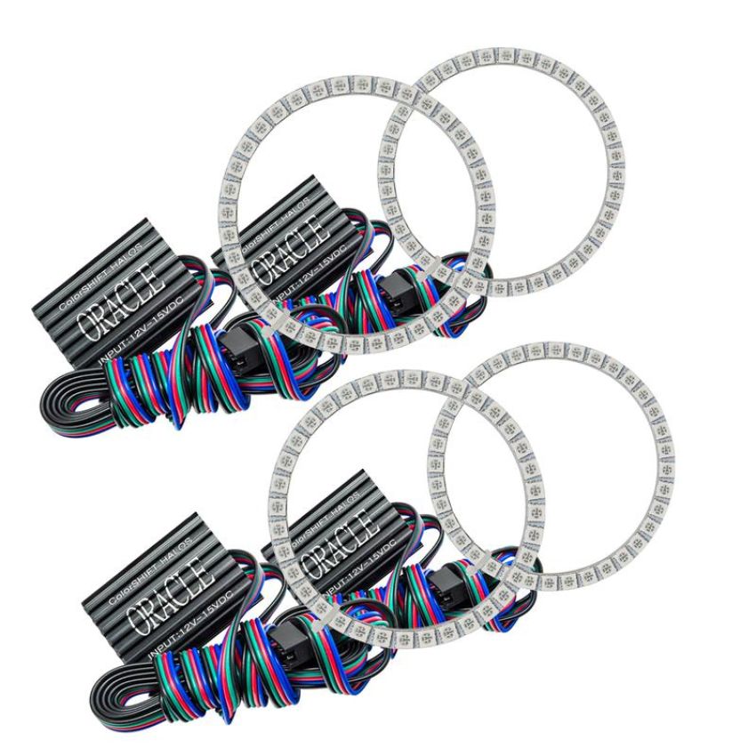 Oracle Lighting 2438-334 ColorSHIFT(tm) Halo Kit, ColorSHIFT(tm) - No Controller