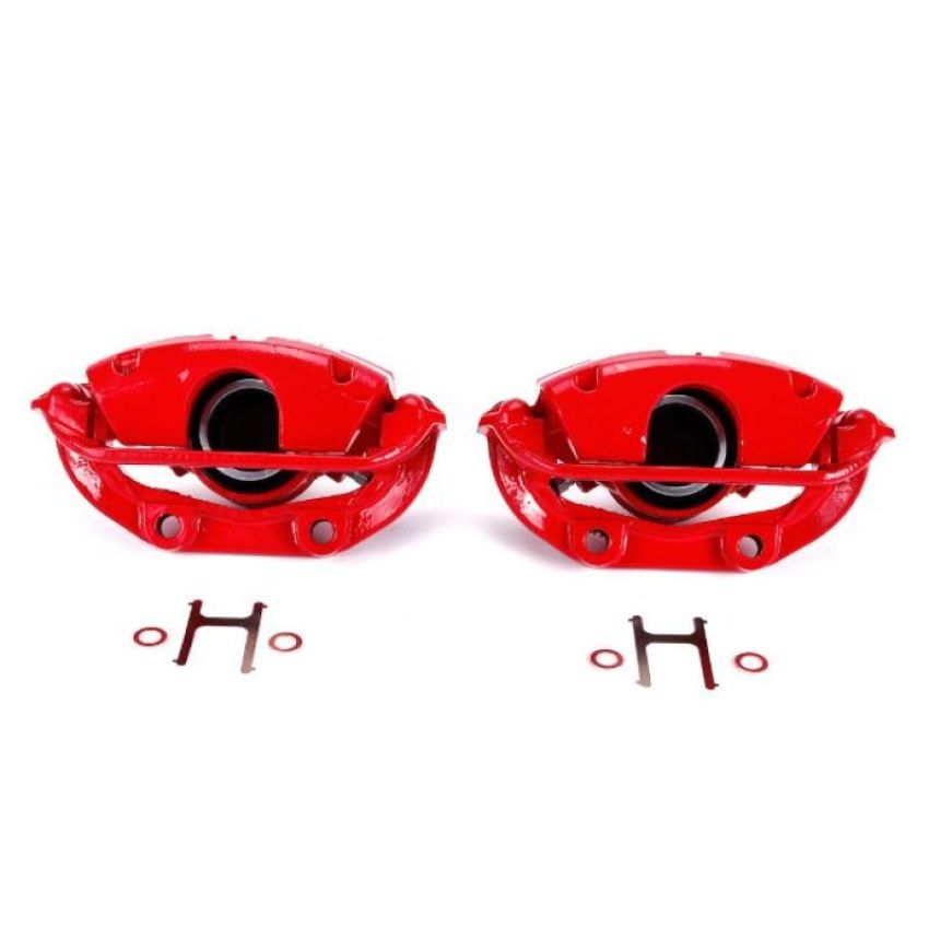 PowerStop S4626 Red Powder Coated Calipers