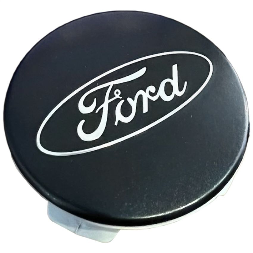 Ford Racing M-1096K-BCS Ford Car Black And Chrome Wheel Center Cap Kit-Satin