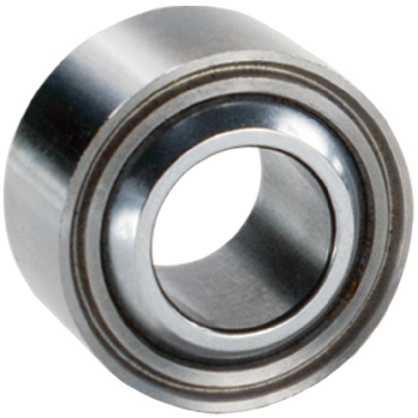 QA1 WPB8TG WPB-TG Wide Series Bearing - 1/2in Bore - Grooved - Heat Treated Chrome Plated S.S. w/PTFE