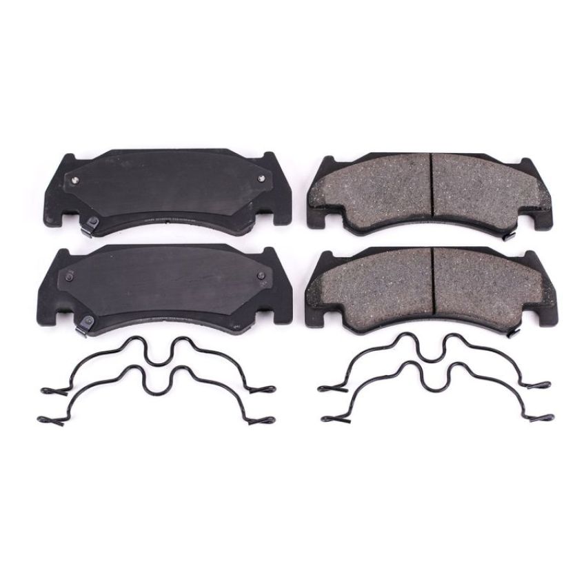 PowerStop 17-1085 PowerStop - Z17 Low-Dust Ceramic Brake Pads with Hardware