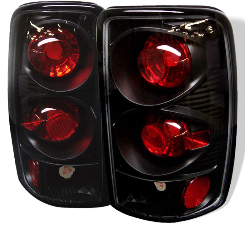SPYDER 5001498 Euro Style Tail Lights - Black