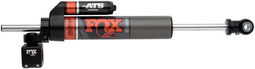 FOX 983-02-145 2007+ Jeep JK 2.0 Factory Series ATS Steering Stabilizer 22.15in Ext L - Orange Heritage Logo