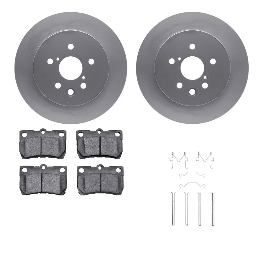 Dynamic Friction 4512-75046 Rotor Kit