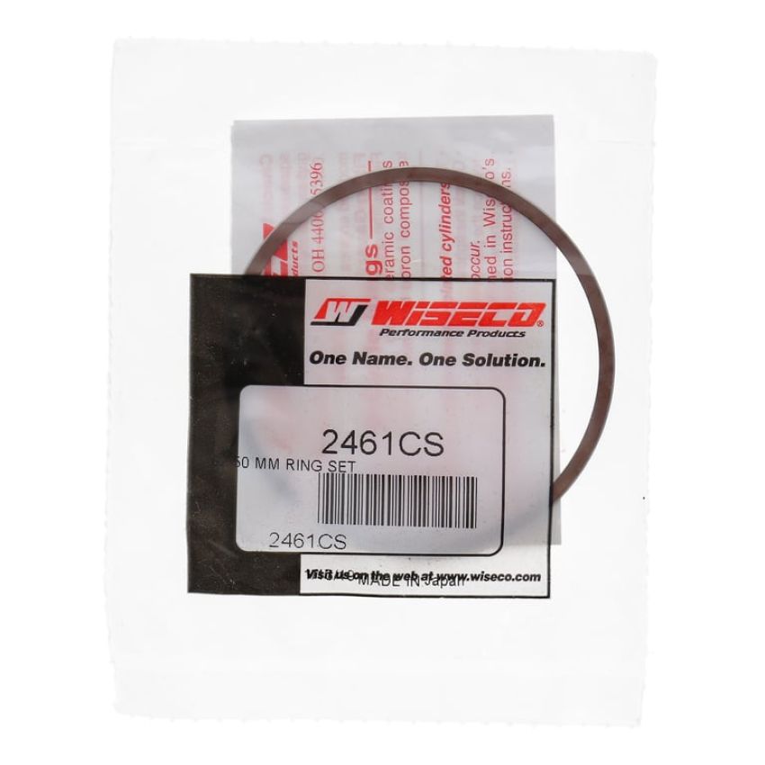 Wiseco 2461CS Wiseco Piston Ring Set, 2 Cycle, 62.50 MM Bore