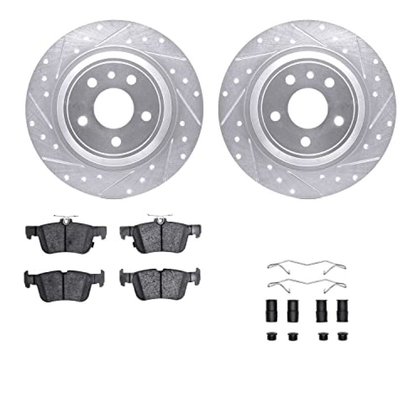 Dynamic Friction 7512-54074 Rotor Kit