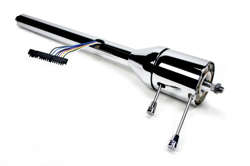 Ididit 1120320020 32in Chrome Tilt Column
