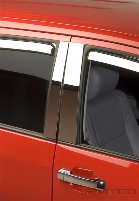 Putco 402620 07-17 Toyota Tundra - CrewMax & Double Cab (4pcs) Stainless Steel Pillar Posts Classic