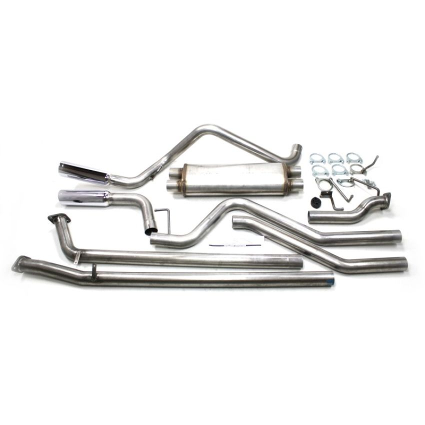 JBA 40-9004 07-20 Toyota Tundra 4.6L/4.7L/5.7L 409SS Pass Side Dual Exit Cat-Back Exhaust
