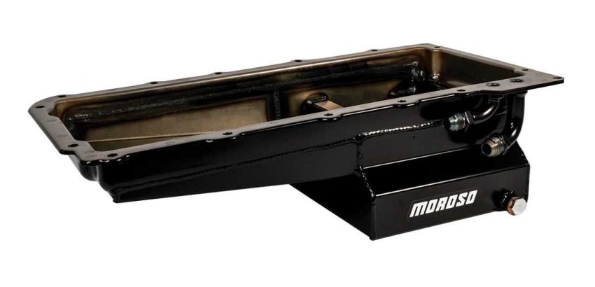 MOROSO MOR20141 GM LS1/LS6 Steel Oil Pan - 7qt.