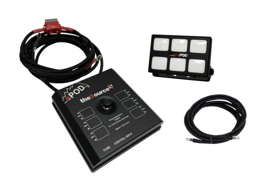 SPOD 873175 07-18 Wrangler JK SourceLT w/ Mini6 for Jeep