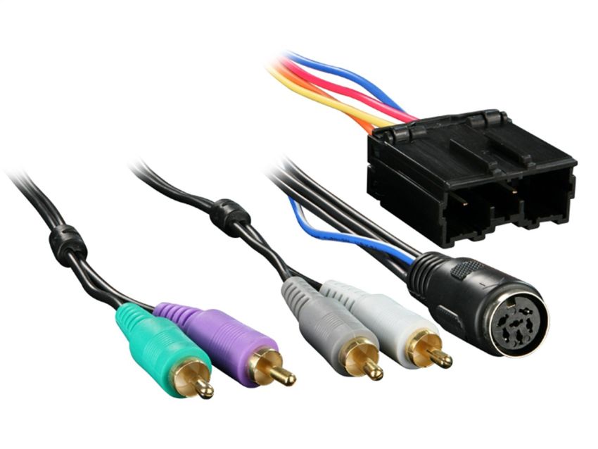 Metra 70-7003 Radio Wiring Harness for Mitsubishi Amp Integr, 16-Pin Power Plug
