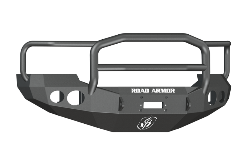 Road Armor 60505B 05-07 Ford F-250 Stealth Front Winch Bumper w/Lonestar Guard - Tex Blk