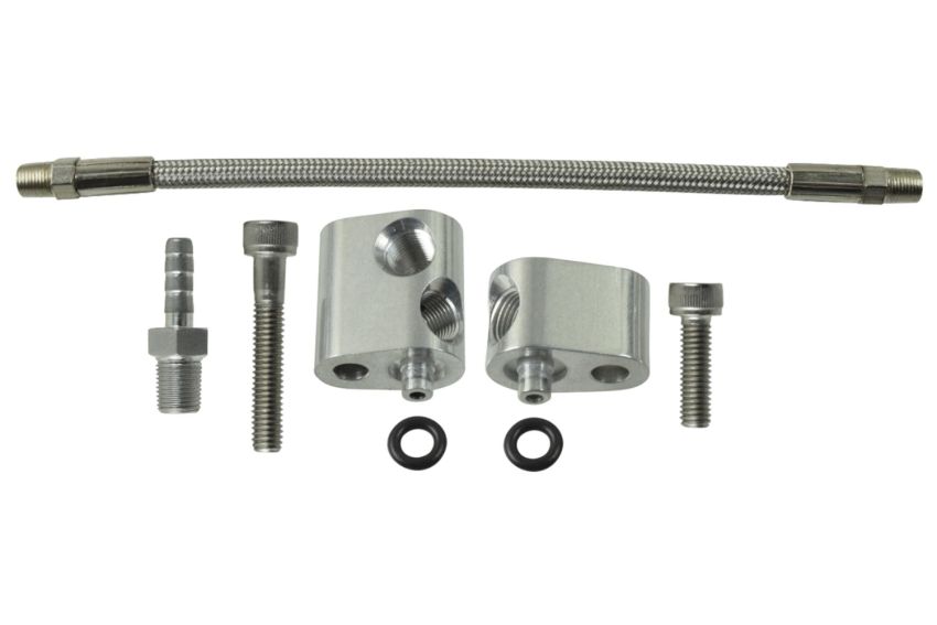 ICT BILLET ICT551675 Head Coolant Steam Port Crossover Bypass Hose
