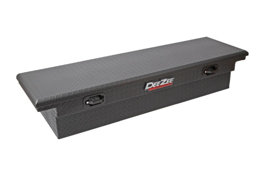 Dee Zee DZ10170LTB Deezee Universal Tool Box - Red Crossover - Single Lid Black BT Pull Handle (Low/Txt Blk)