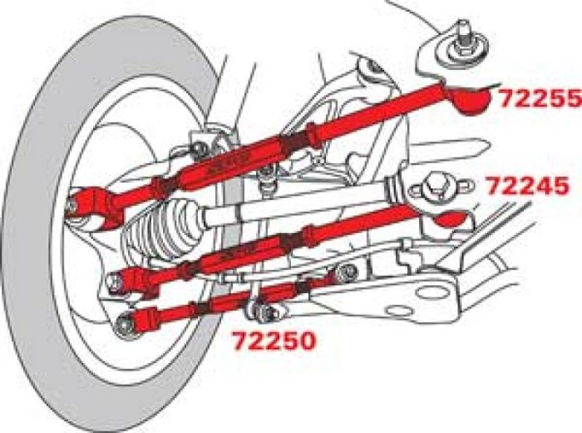 SPECIALTY PRODUCTS COMPANY 72240 INFINITI REAR KIT (3)