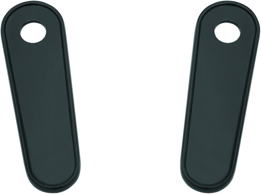 Kuryakyn 9397 Passenger Board Block Off Plate Black