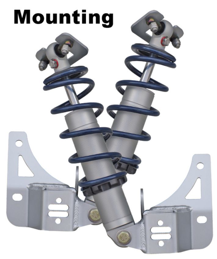 Ridetech 11226111 Rear TQ Shockwaves for 1964-1972 GM A-Body. For use with stock 10/12 bolt.