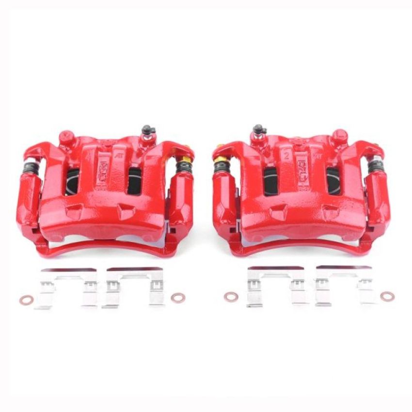 PowerStop S2638 Red Powder Coated Calipers