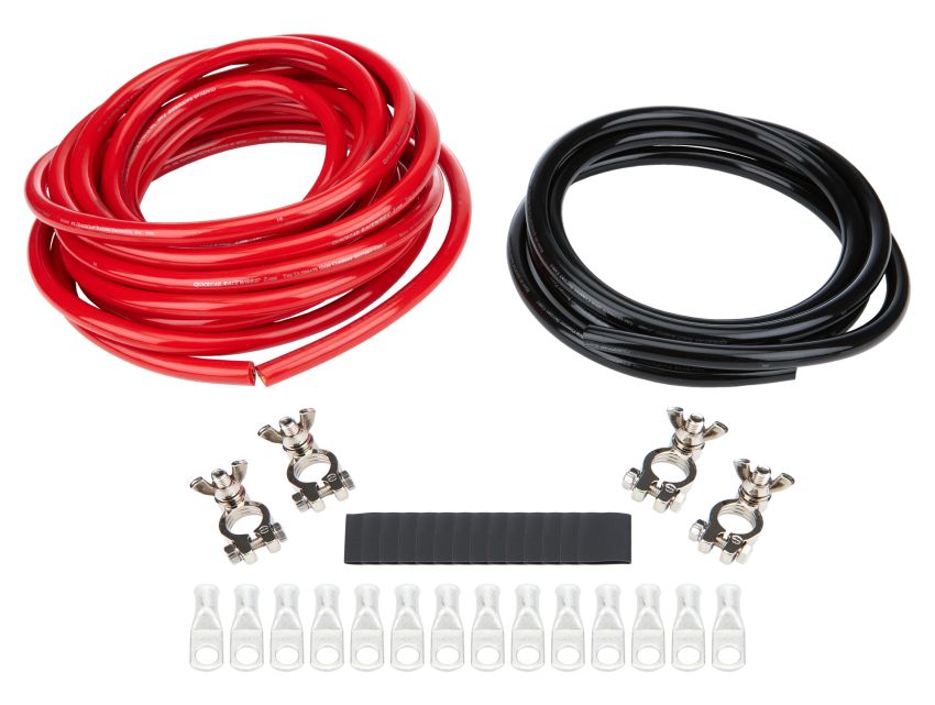 ALLSTAR PERFORMANCE ALL76112 Battery Cable Kit 2 Gauge 2 Batteries