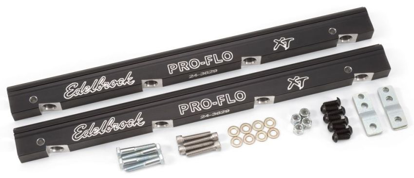 EDELBROCK EDE3629 EFI Fuel Rail Kit - GM LS Pro Flo XT