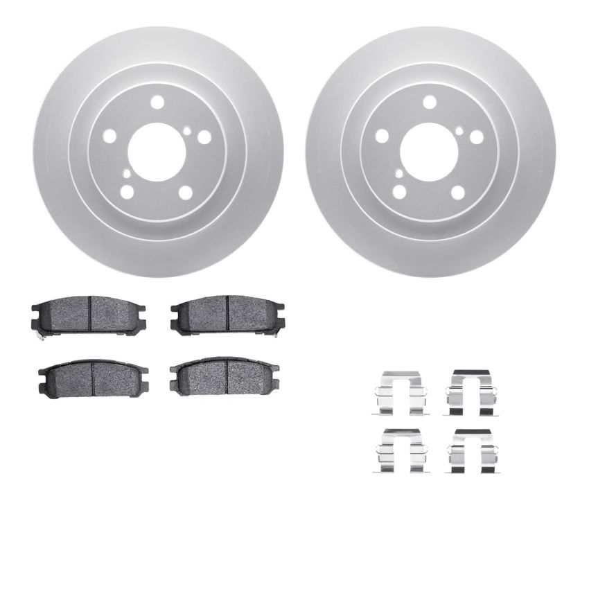 Dynamic Friction 4512-13044 Rotor Kit