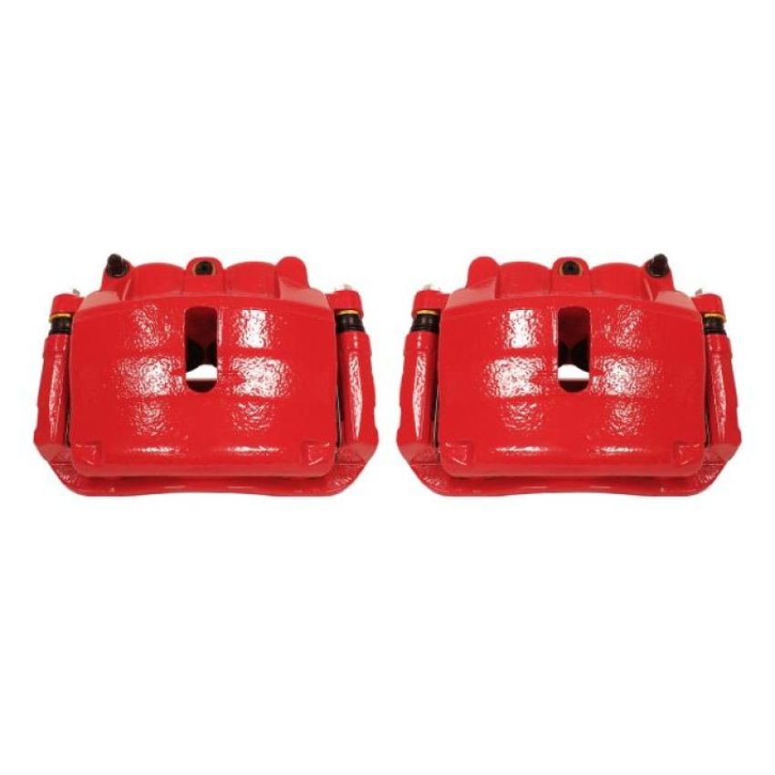 PowerStop S4974A Red Powder Coated Calipers