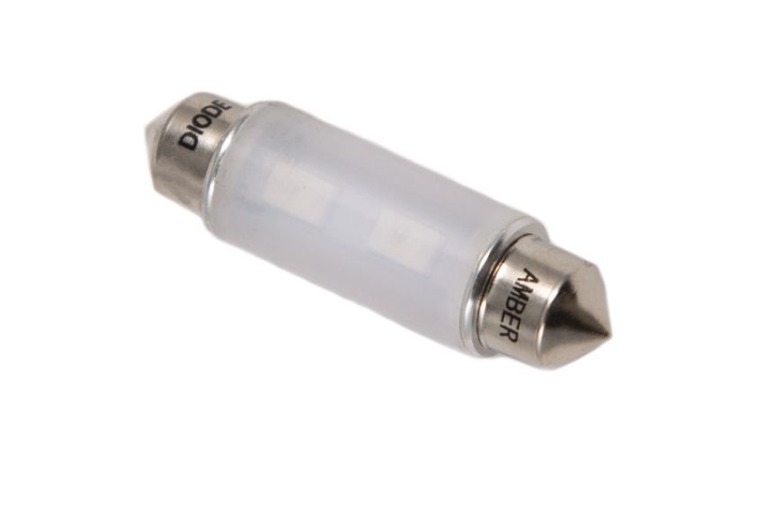 Diode Dynamics DD0316S 41mm HP6 LED Bulb - Amber (Single)