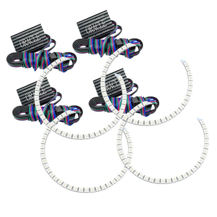 Oracle Lighting 2501-334 ColorSHIFT(tm) Halo Kit, ColorSHIFT(tm) - No Controller
