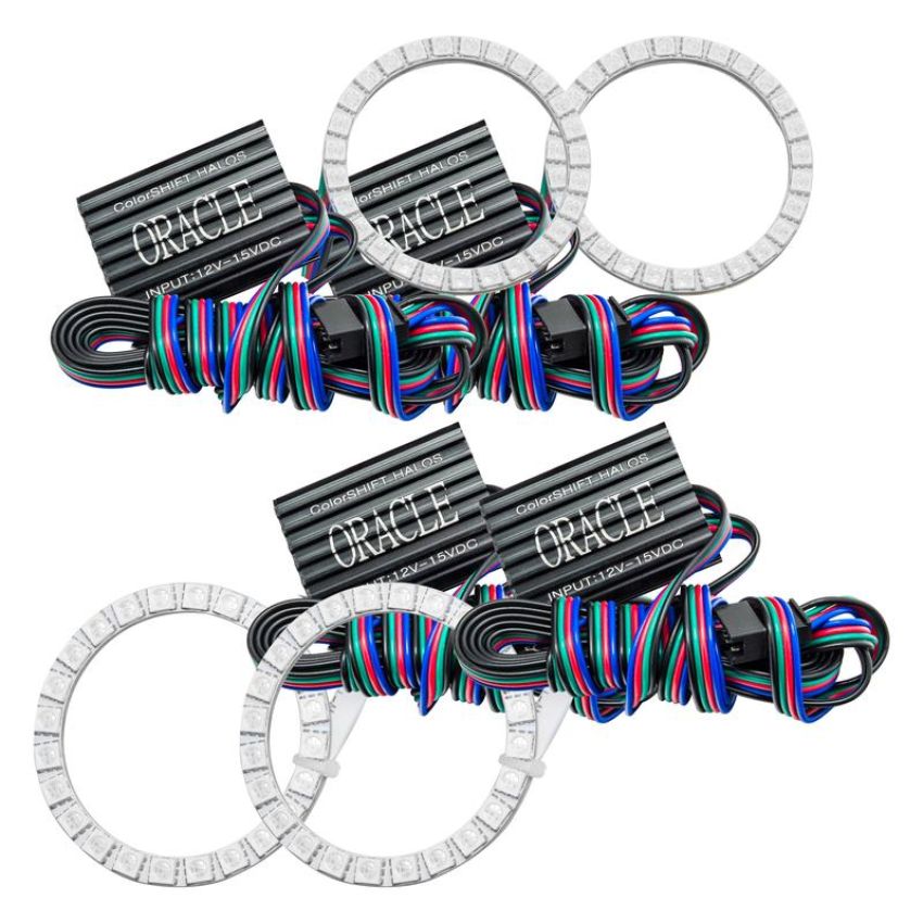 Oracle Lighting 2503-334 SMD Halo Kit, ColorSHIFT(tm) - No Controller