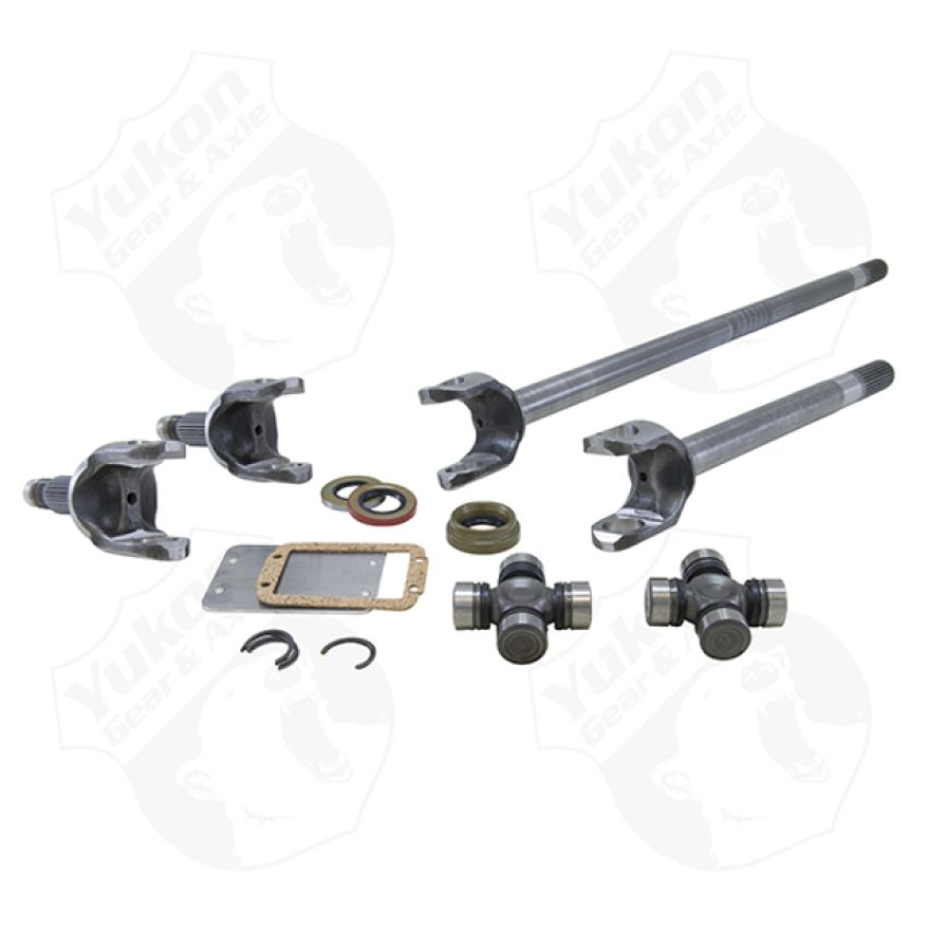 Yukon Gear & Axle YA W24134 Yukon Gear Dana 44 Chromoly Axle Kit Replacement