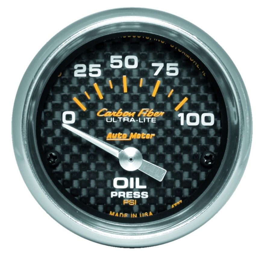 AUTOMETER ATM4727 C/F 2-1/16in Oil Pressure Gauge 0-100PSI